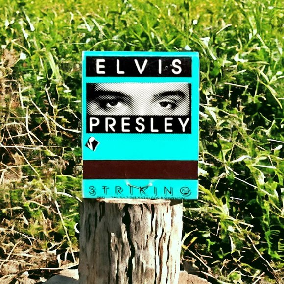 RARE 90s "Elvis Presley" Matches/unstruck Matchbook - Picture 1 of 4